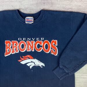 Vintage 1990s Denver Broncos NFL Football Crewneck